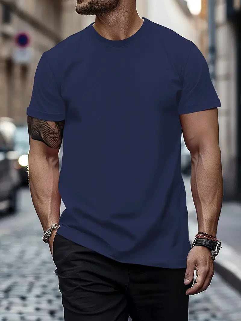 Polera Cuello Redondo Regular Slim(Pack 3)