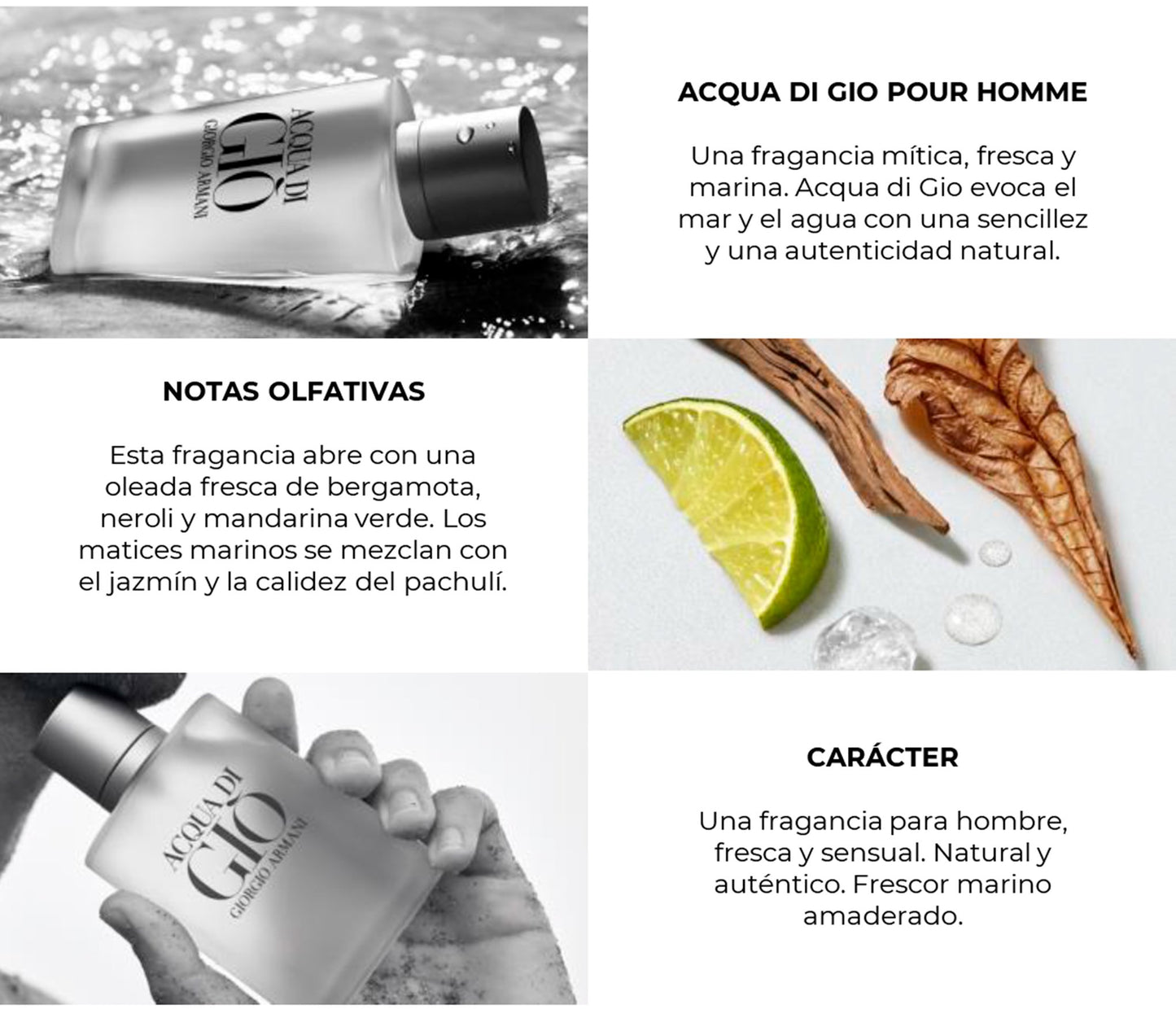 Decant Acqua Di Gio EDT Hombre