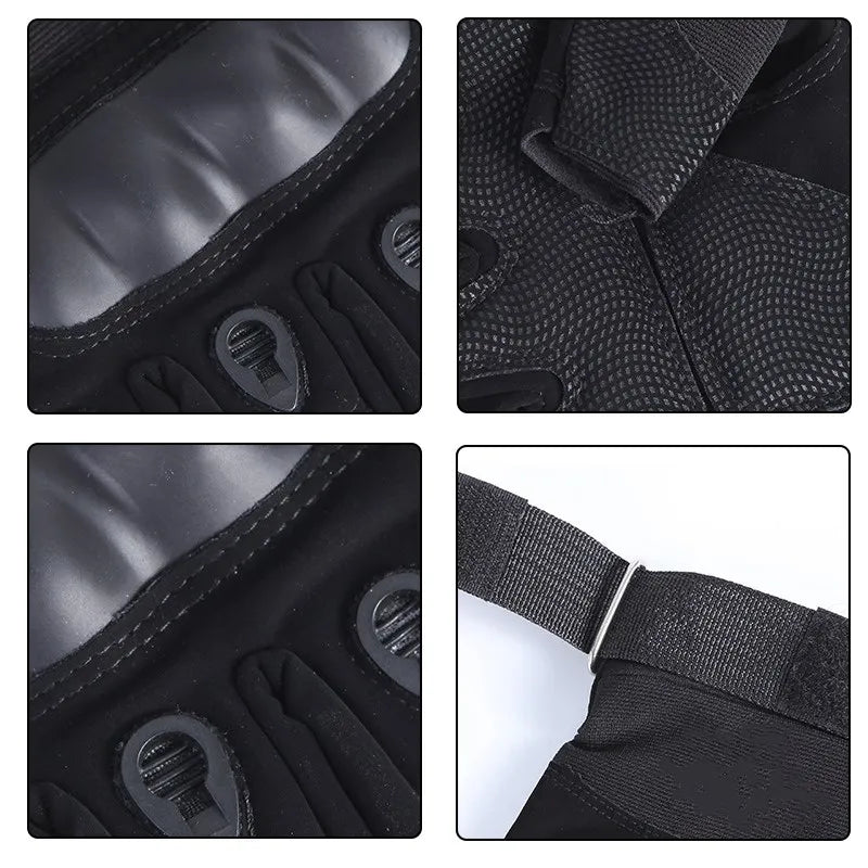Guantes Tácticos de medio dedo para hombre