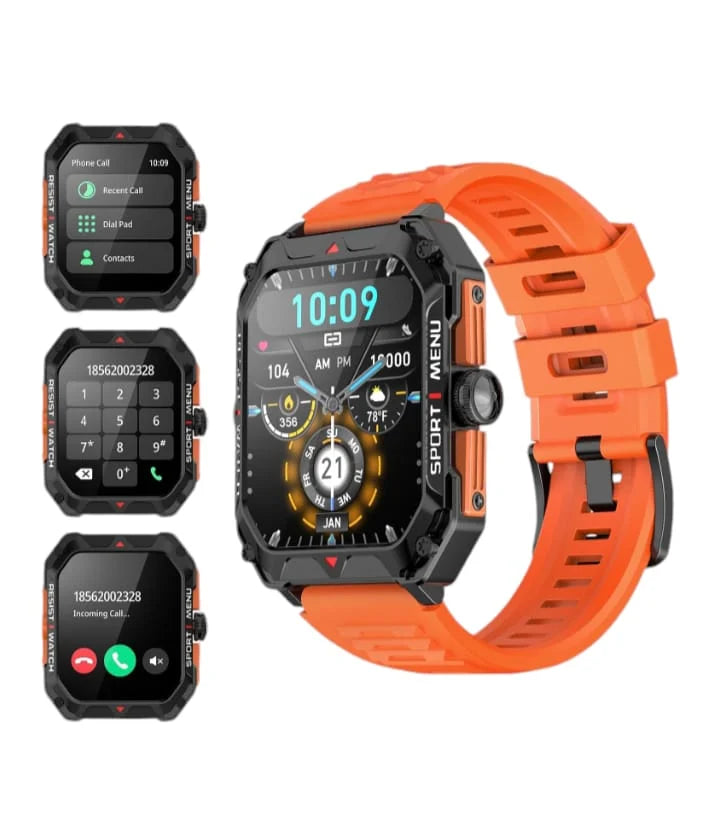 SMARTWATCH Deportivo Vidvie IP68 Negro
