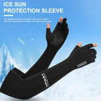 Mangas de Hielo Efecto Fresco Filtro UV