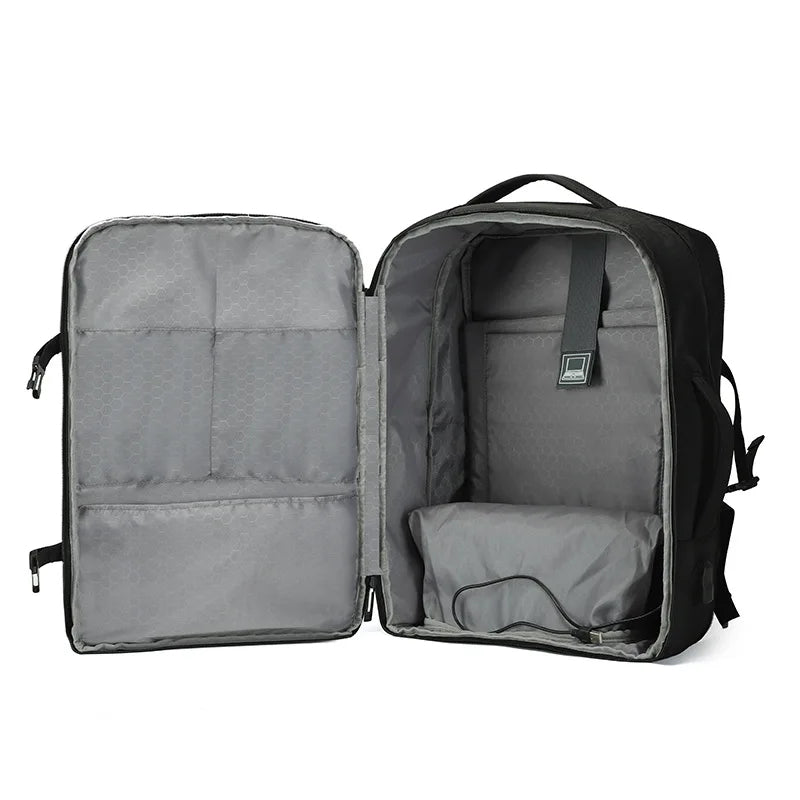 La Mochila Viral de Viaje y Negocios: Impermeable, y ¡Expandible de 26L a 39L!