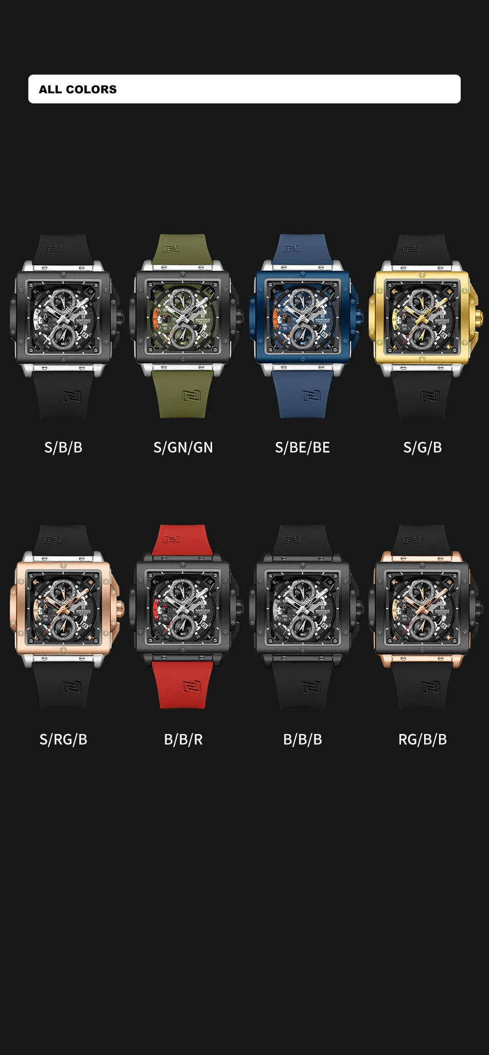 Reloj NAVIFORCE Hombre 004 Cronofrago