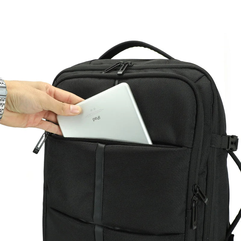 La Mochila Viral de Viaje y Negocios: Impermeable, y ¡Expandible de 26L a 39L!