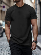 Polera Premium Cuello Redondo Hombre Regular Slim