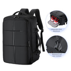 La Mochila Viral de Viaje y Negocios: Impermeable, y ¡Expandible de 26L a 39L!