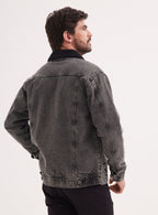 Chaqueta Estilo Aviadora Denim Chiporro