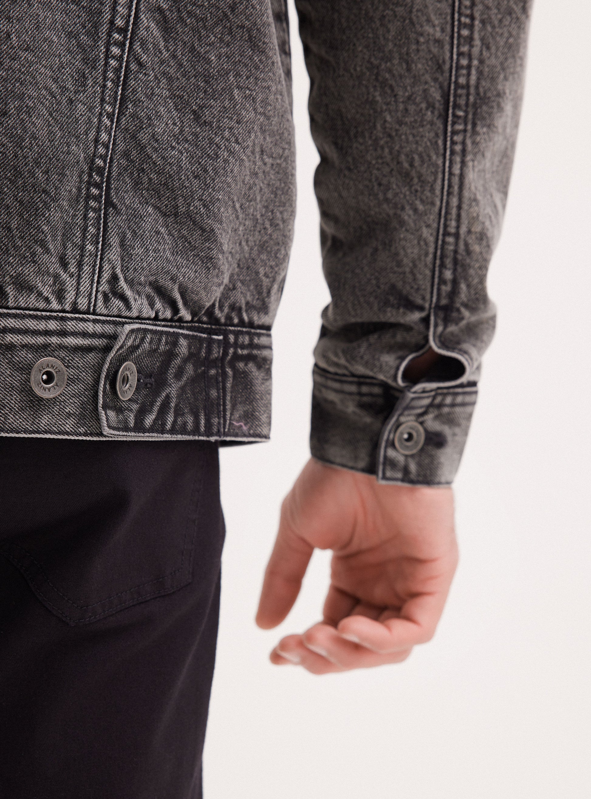 Chaqueta Estilo Aviadora Denim Chiporro