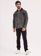 Chaqueta Estilo Aviadora Denim Chiporro