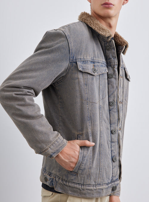 Chaqueta Chiporro Sobreteñida Grunge