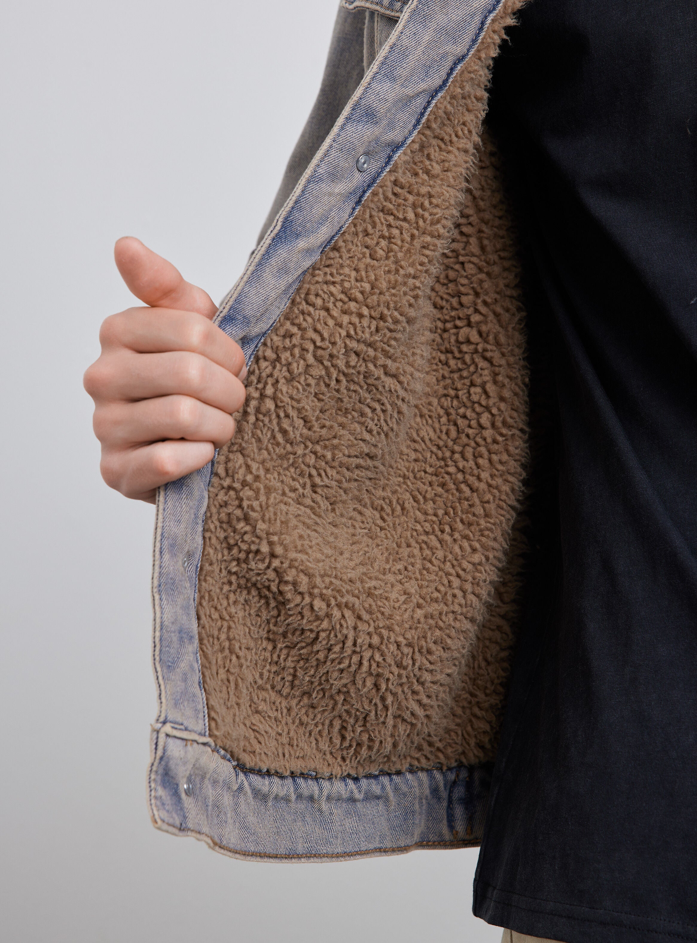 Chaqueta Chiporro Sobreteñida Grunge