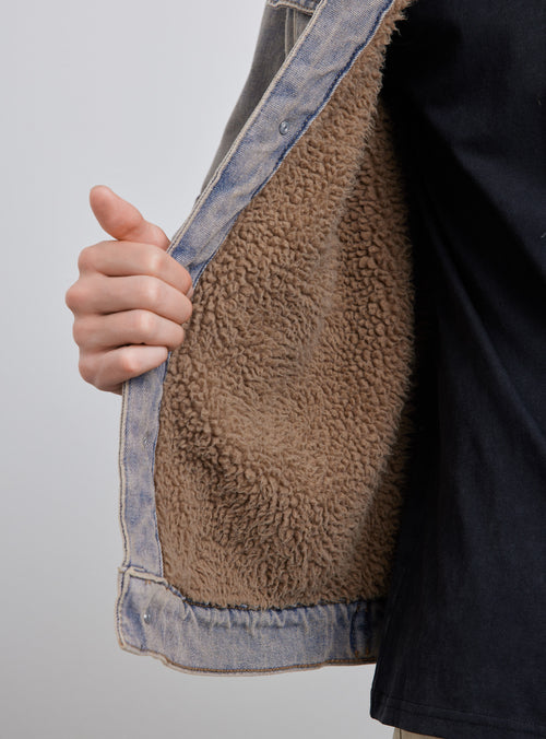 Chaqueta Chiporro Sobreteñida Grunge