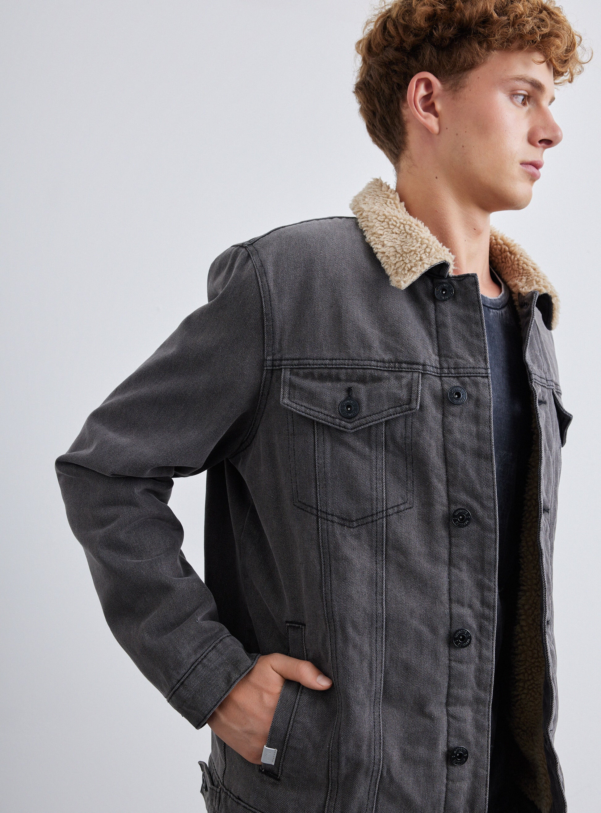 Chaqueta Chiporro Deslavada Grunge