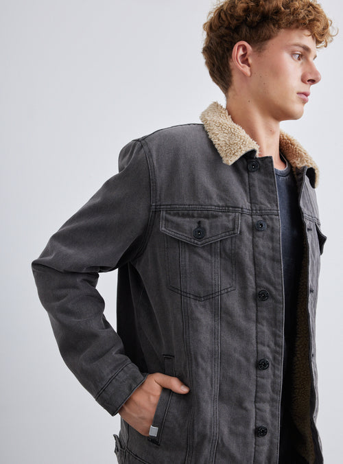 Chaqueta Chiporro Deslavada Grunge