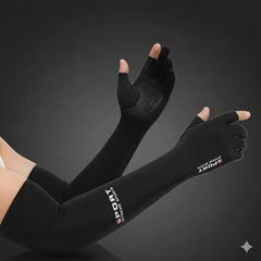 Mangas de Hielo Efecto Fresco Filtro UV