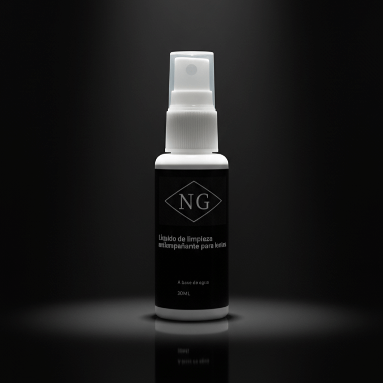 Líquido de Limpieza y Anti-Empañamiento NG: Fórmula a Base de Agua, 30ml.