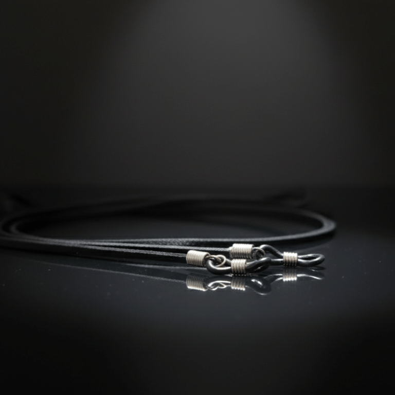 Strap de Cuero Premium: Seguridad Elegante para tus Gafas Favoritas.