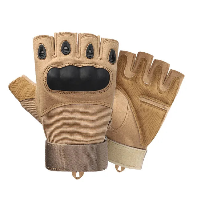 Guantes Tácticos de medio dedo para hombre