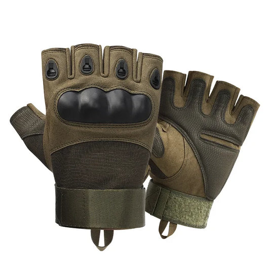Guantes Tácticos de medio dedo para hombre