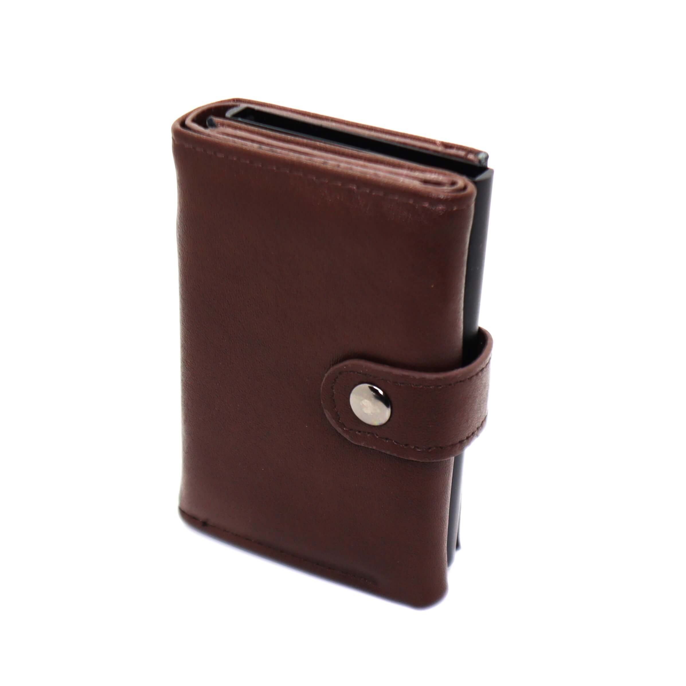 Tarjetero Automático: Lujo Compacto y Acceso Instantáneo.