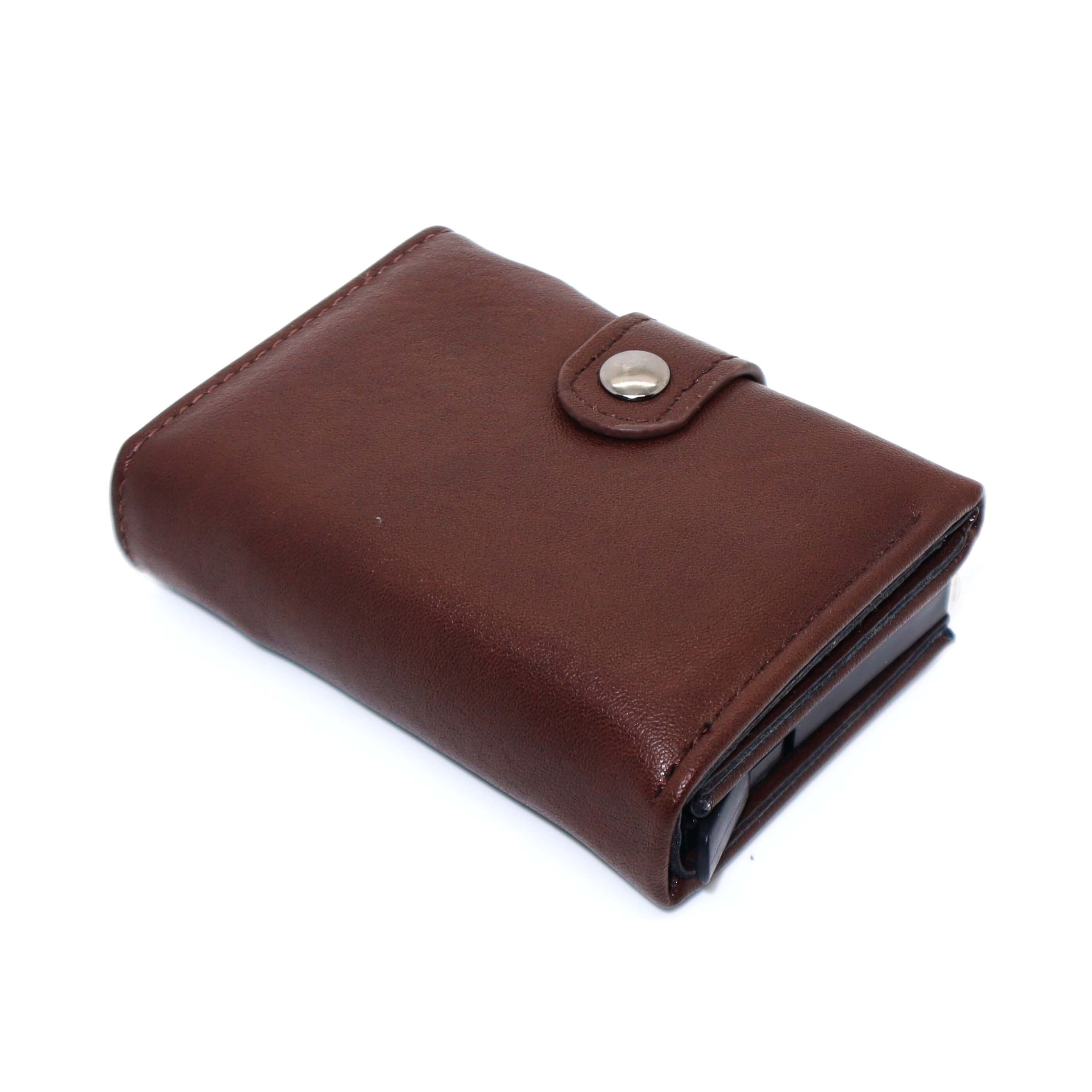 Tarjetero Automático: Lujo Compacto y Acceso Instantáneo.