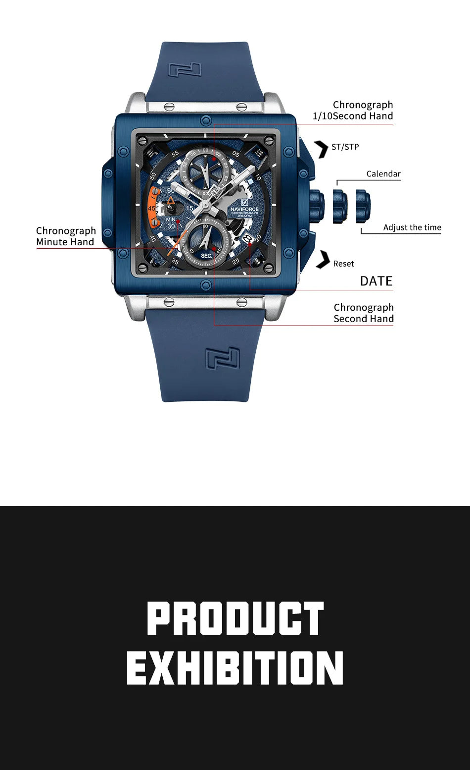 Reloj NAVIFORCE Hombre 004 Cronofrago