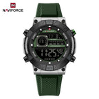 Reloj Naviforce NAVIFORCE NF9241T Reloj deportivo informal con pantalla luminosa, cronógrafo, reloj Digital resistente al agua